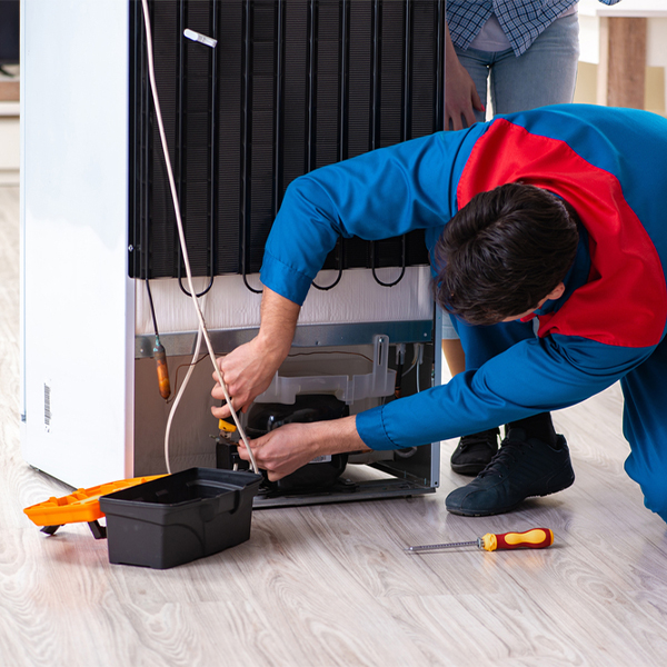 how much do you charge for refrigerator repair services in Byron Michigan